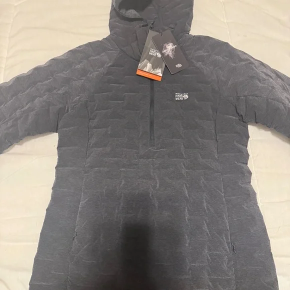 NWT Mountain Hardware stretch down half zip jacket - Picture 2 of 6